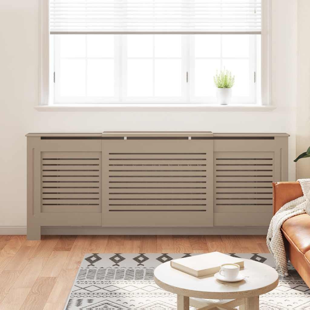 vidaXL Verstelbare Radiatorombouw 205 cm MDF - 30% Korting