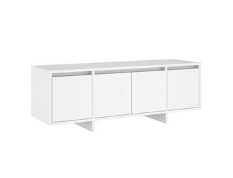 VidaXL TV-meubel Wit (120x30x40,5 cm) - 54% Korting!