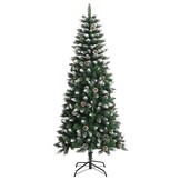 vidaXL Kunstkerstboom met standaard 150 cm PVC groen