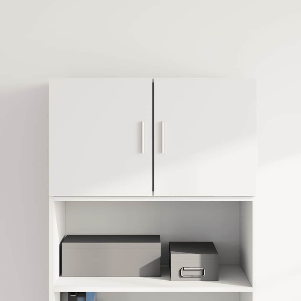 Wandkast Bewerkt Hout Wit 70x42,5x40 cm - 56% Korting!