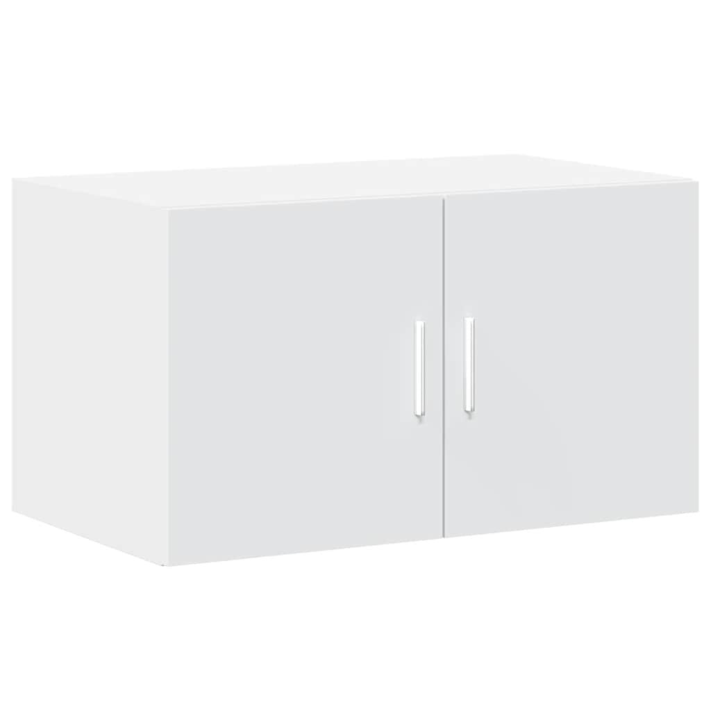 Wandkast Bewerkt Hout Wit 70x42,5x40 cm - 56% Korting!