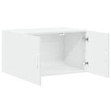 Wandkast Bewerkt Hout Wit 70x42,5x40 cm - 56% Korting!