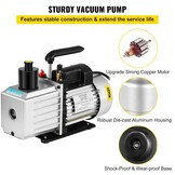 34% Korting: Vacuümpomp Airco & Auto 8 CFM Tweetraps