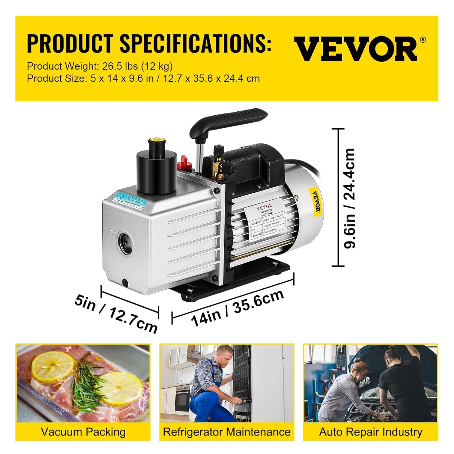 34% Korting: Vacuümpomp Airco & Auto 8 CFM Tweetraps