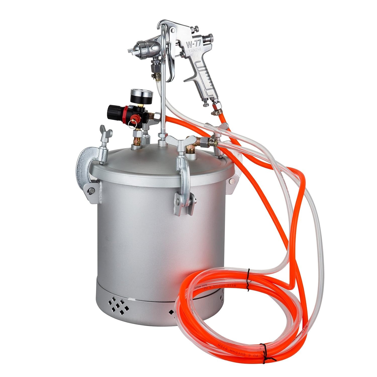 Hogedruk verfspuit met drukpot (10L) - 54% korting!