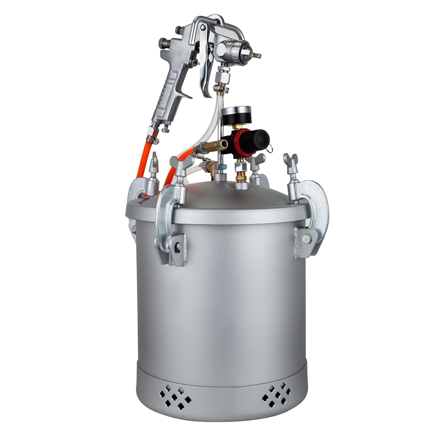 Hogedruk verfspuit met drukpot (10L) - 54% korting!