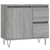 vidaXL Badkamerkast Sonoma Eiken - 65x33x60 cm - 34% Korting