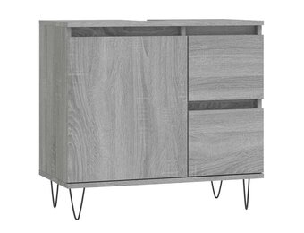 vidaXL Badkamerkast Sonoma Eiken - 65x33x60 cm - 34% Korting