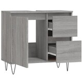 vidaXL Badkamerkast Sonoma Eiken - 65x33x60 cm - 34% Korting