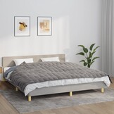 VidaXL Verzwaringsdeken Grijs 155x220cm - 11kg - 34% Korting