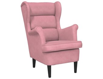 vidaXL Fauteuil Fluweel Roze (54% korting!)