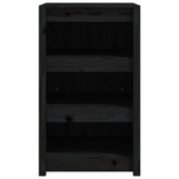 VidaXL Buiten Keukenkast - Grenenhout Zwart - 35% Korting!