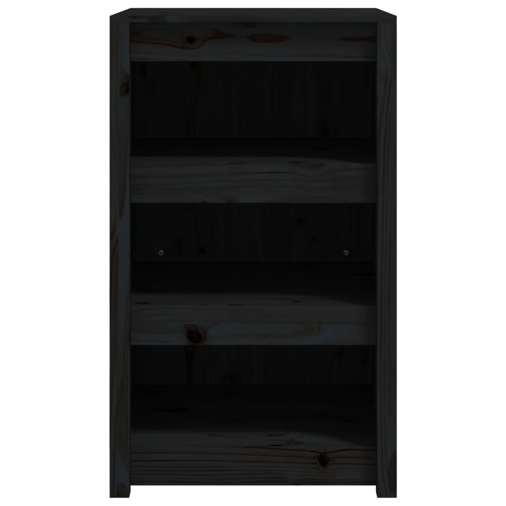 VidaXL Buiten Keukenkast - Grenenhout Zwart - 35% Korting!