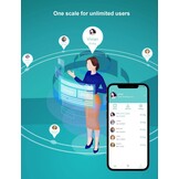 Digitale Lichaamsanalyseweegschaal | 8 Elektroden | 18 Metingen | 29% Korting