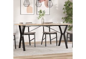 vidaXL Eettafelpoten Y-frame Zwart Gietijzer - 34% Korting!