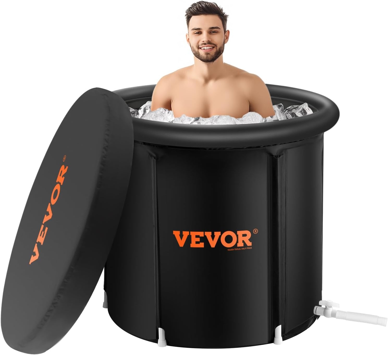 Draagbaar IJsbad - 34% Korting! 290L Koudwatertherapie