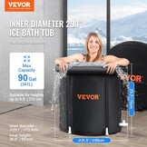 Draagbaar IJsbad - 34% Korting! 290L Koudwatertherapie