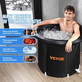 Draagbaar IJsbad - 34% Korting! 290L Koudwatertherapie