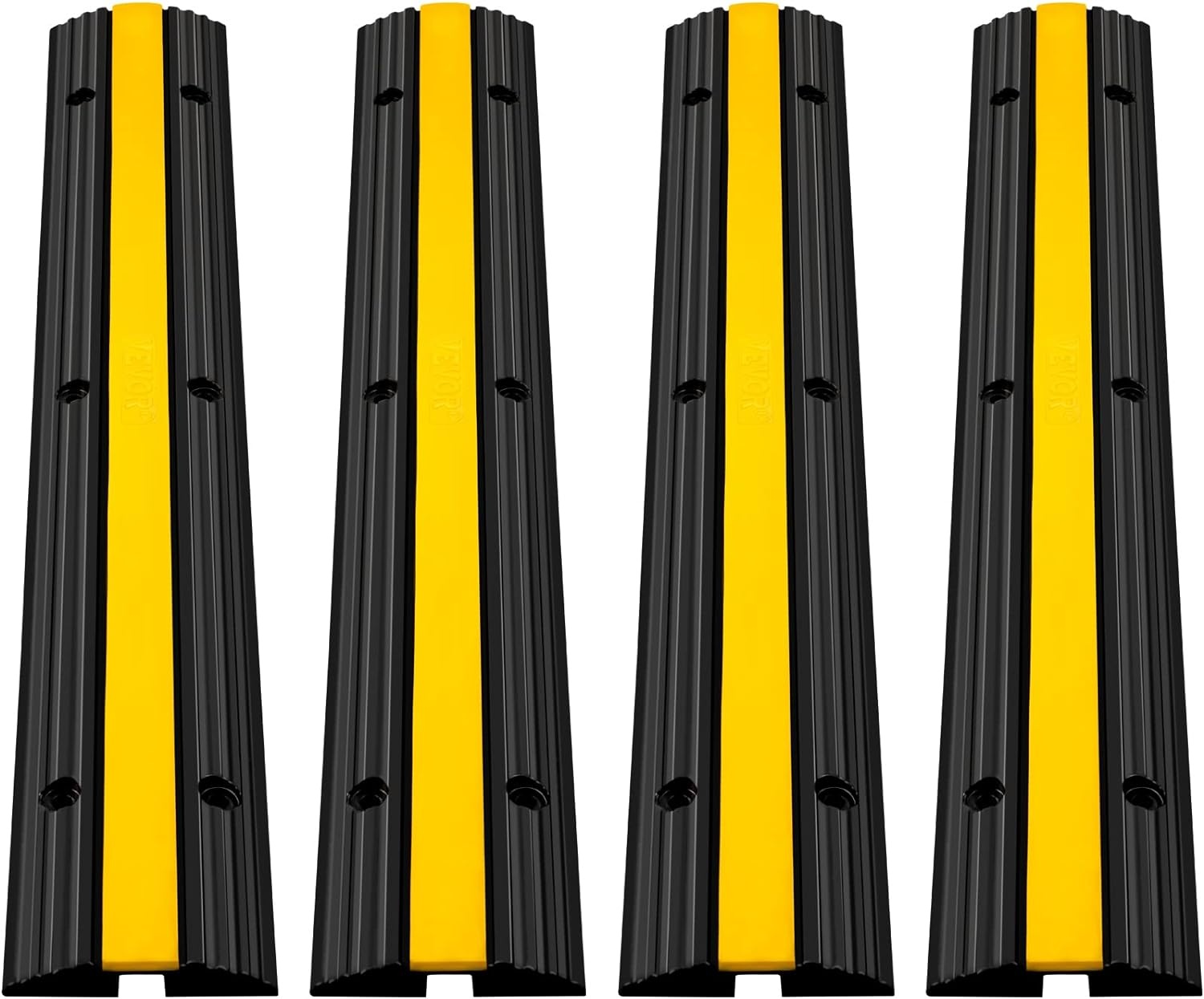 Happybuy Kabelbeschermer Rubber (4 Stuks) - 1 Kanaal - 29% Korting