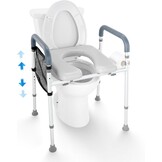 VEVOR Toiletbrilverhoger - In Hoogte Verstelbaar, 158,7 kg - 33% Korting