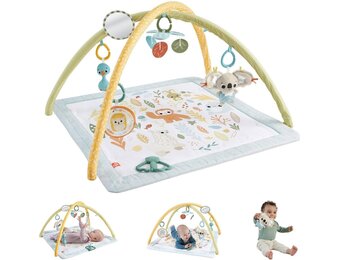 Fisher-Price Baby Activiteitenmat met 6 Speeltjes - 28% Korting!
