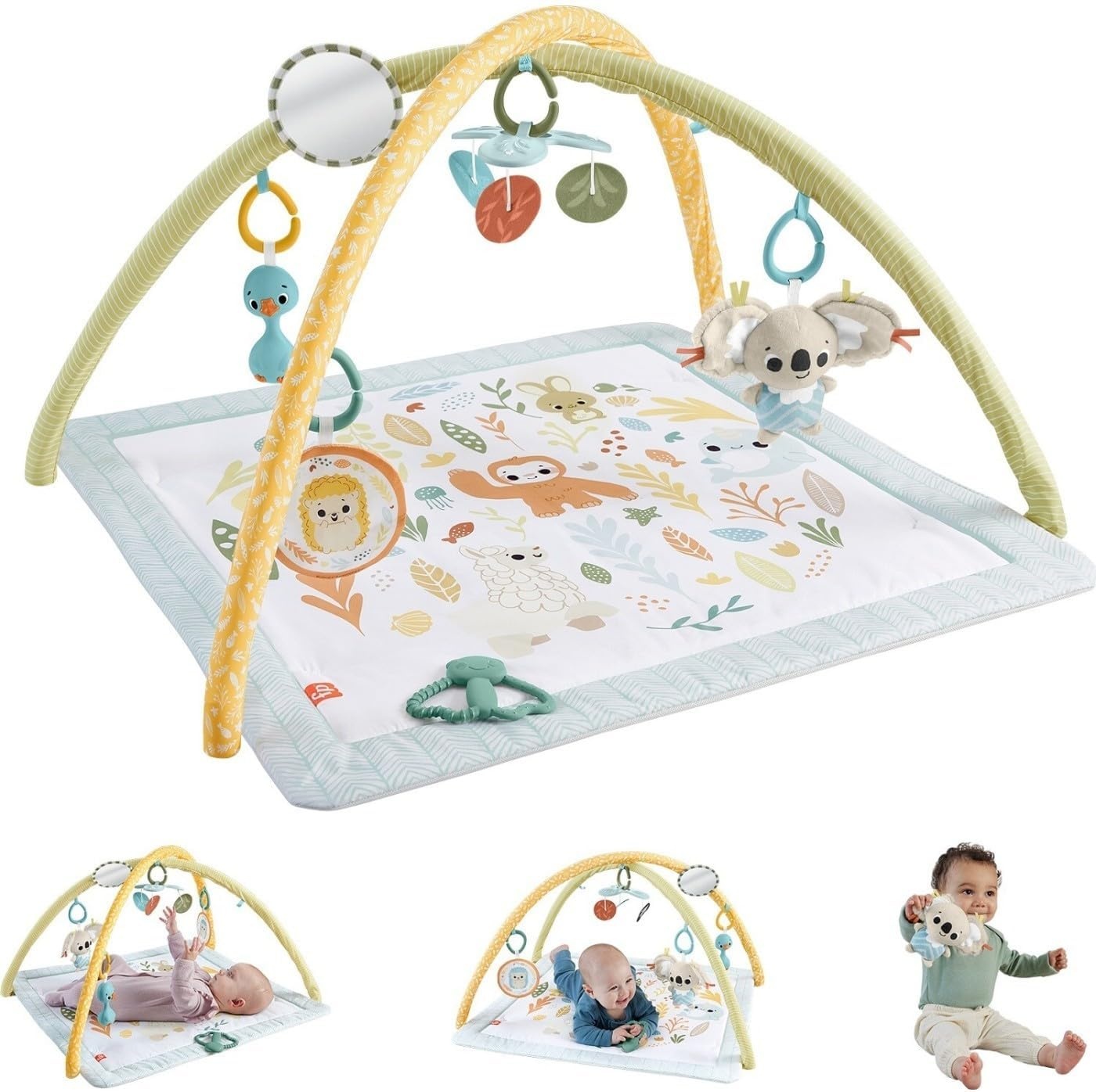 Fisher-Price Baby Activiteitenmat met 6 Speeltjes - 28% Korting!