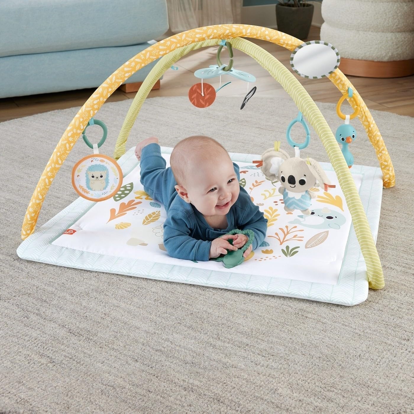 Fisher-Price Baby Activiteitenmat met 6 Speeltjes - 28% Korting!