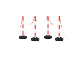 vidaXL Kettingpalenset 10m Kunststof - 34% Korting