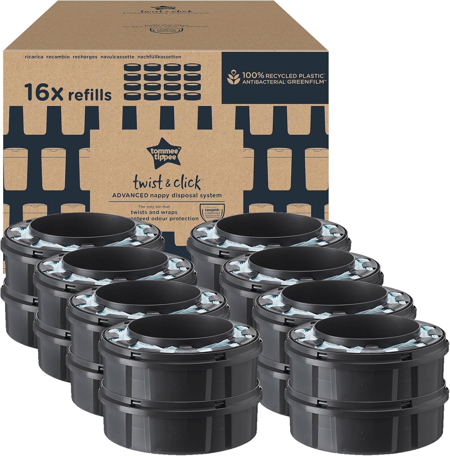 Tommee Tippee Luieremmer Navullingen - 15 Stuks (58% Korting)