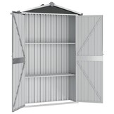vidaXL Tuinschuur 116x45x175cm Grijs (34% Korting)