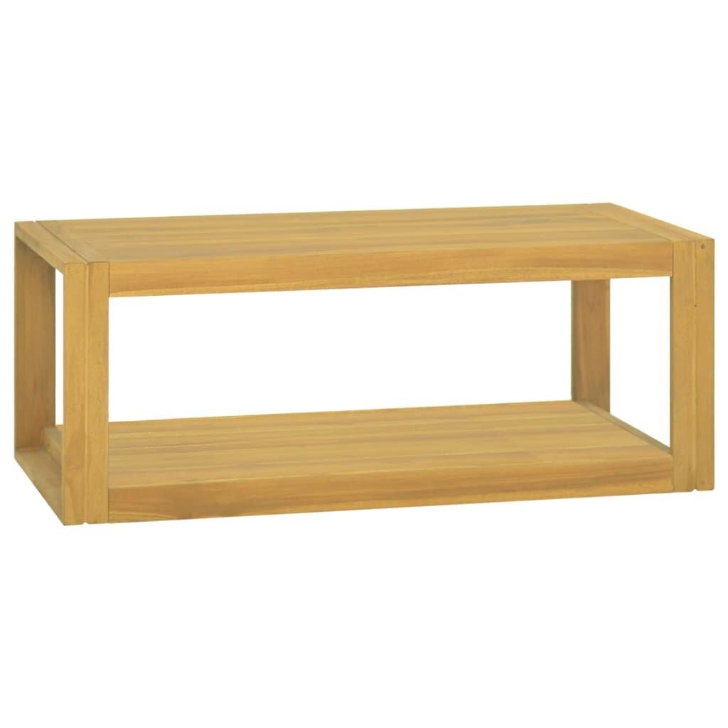 Badkamerwandkast Massief Teakhout 90x45x35 cm - 51% Korting