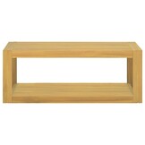Badkamerwandkast Massief Teakhout 90x45x35 cm - 51% Korting