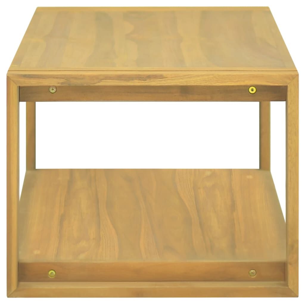 Badkamerwandkast Massief Teakhout 90x45x35 cm - 51% Korting