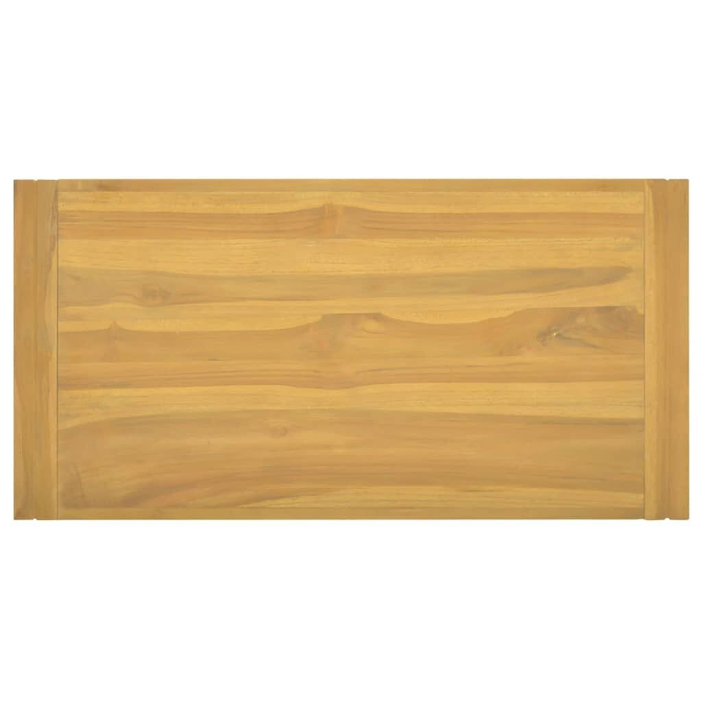 Badkamerwandkast Massief Teakhout 90x45x35 cm - 51% Korting