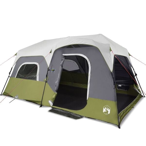 vidaXL 9-persoons Waterdichte Tent met LED - Blauw (35% korting)