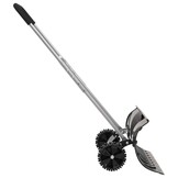 Uitschuifbare Sneeuwschep met 66 cm Blad - Zwart