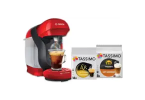 TASSIMO Koffiezetapparaat Rood 1400W - Met 52% Korting!