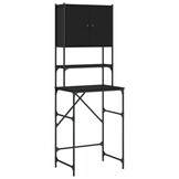 VidaXL Wasmachinekast Zwart - 68x48.5x194 cm - 34% Korting