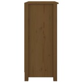 VidaXL Dressoir Grenenhout - 70x35x80 cm - Honingbruin - 59% Korting
