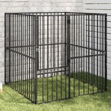 VidaXL Hondenkennel 4 panelen - 35% Korting