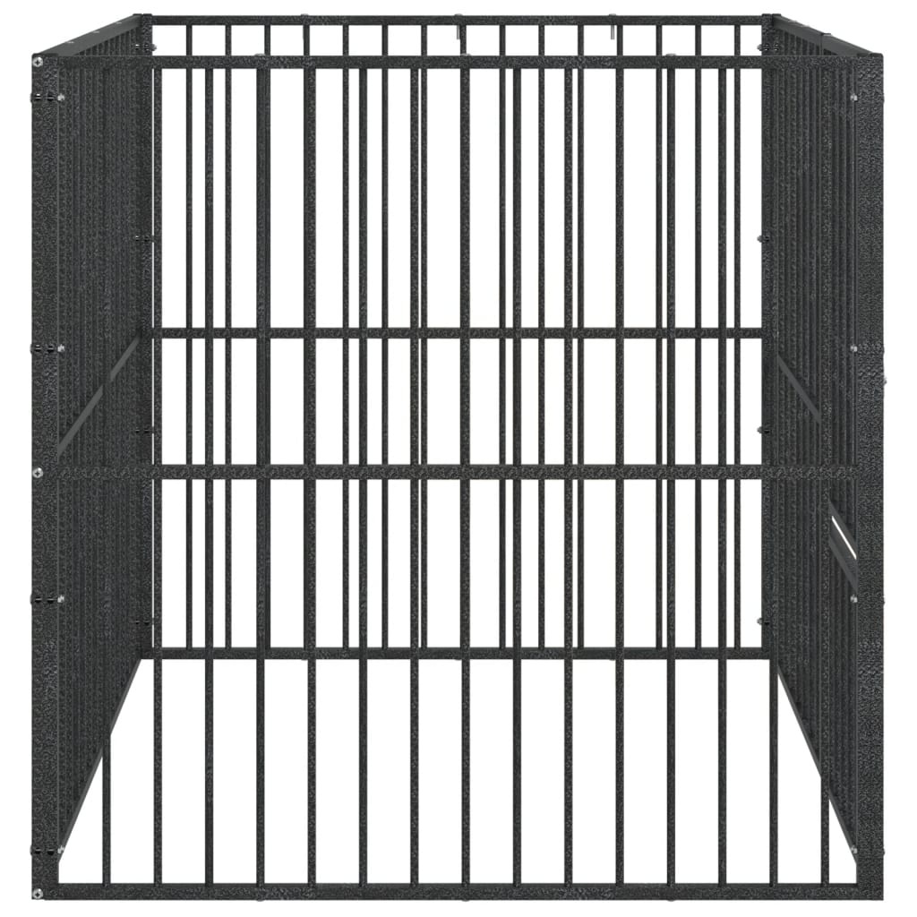 VidaXL Hondenkennel 4 panelen - 35% Korting