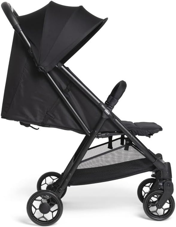 Chicco Urbino Kinderwagen vanaf 0 maanden tot 22 kg, lichte kinderwagen met intelligente en compacte sluiting, uittrekbare kap met UV50+ behandeling, regenbestendig, verstelbare en verstelbare