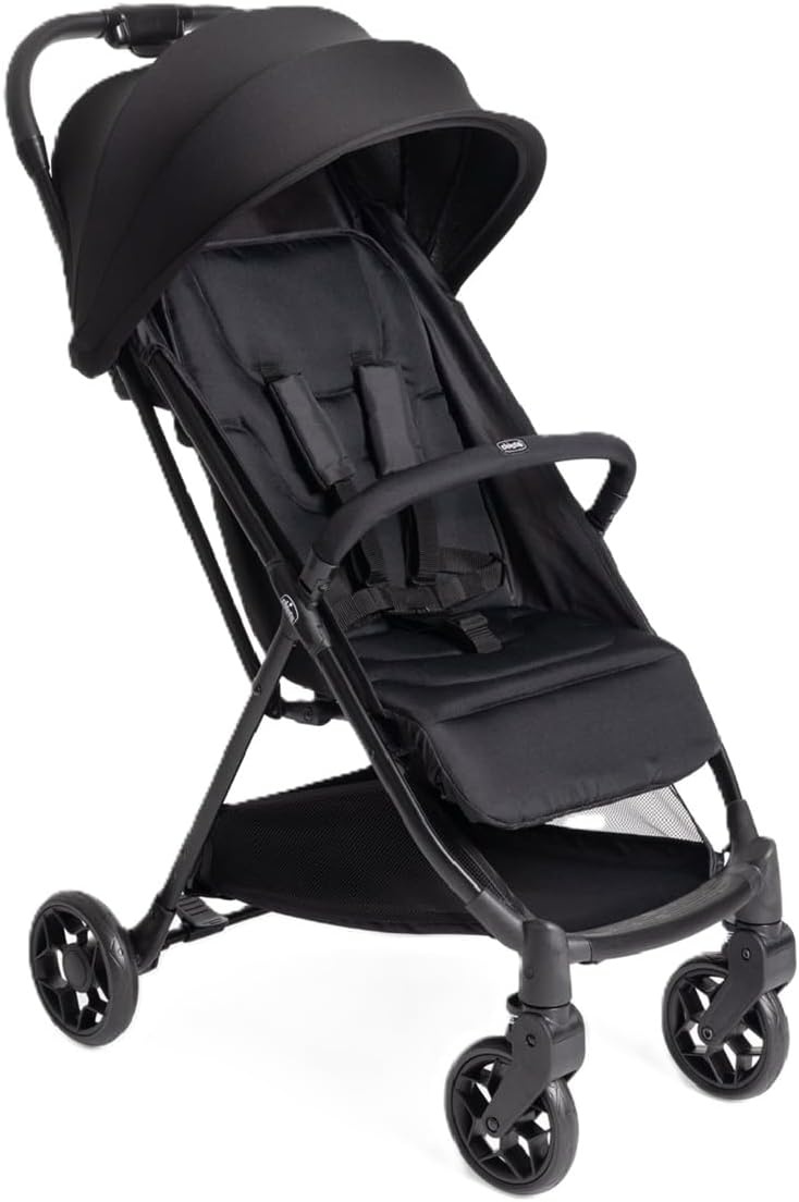 Chicco Urbino Kinderwagen vanaf 0 maanden tot 22 kg, lichte kinderwagen met intelligente en compacte sluiting, uittrekbare kap met UV50+ behandeling, regenbestendig, verstelbare en verstelbare