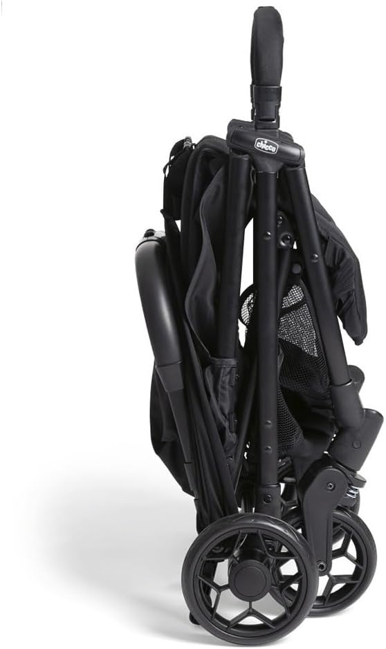 Chicco Urbino Kinderwagen vanaf 0 maanden tot 22 kg, lichte kinderwagen met intelligente en compacte sluiting, uittrekbare kap met UV50+ behandeling, regenbestendig, verstelbare en verstelbare