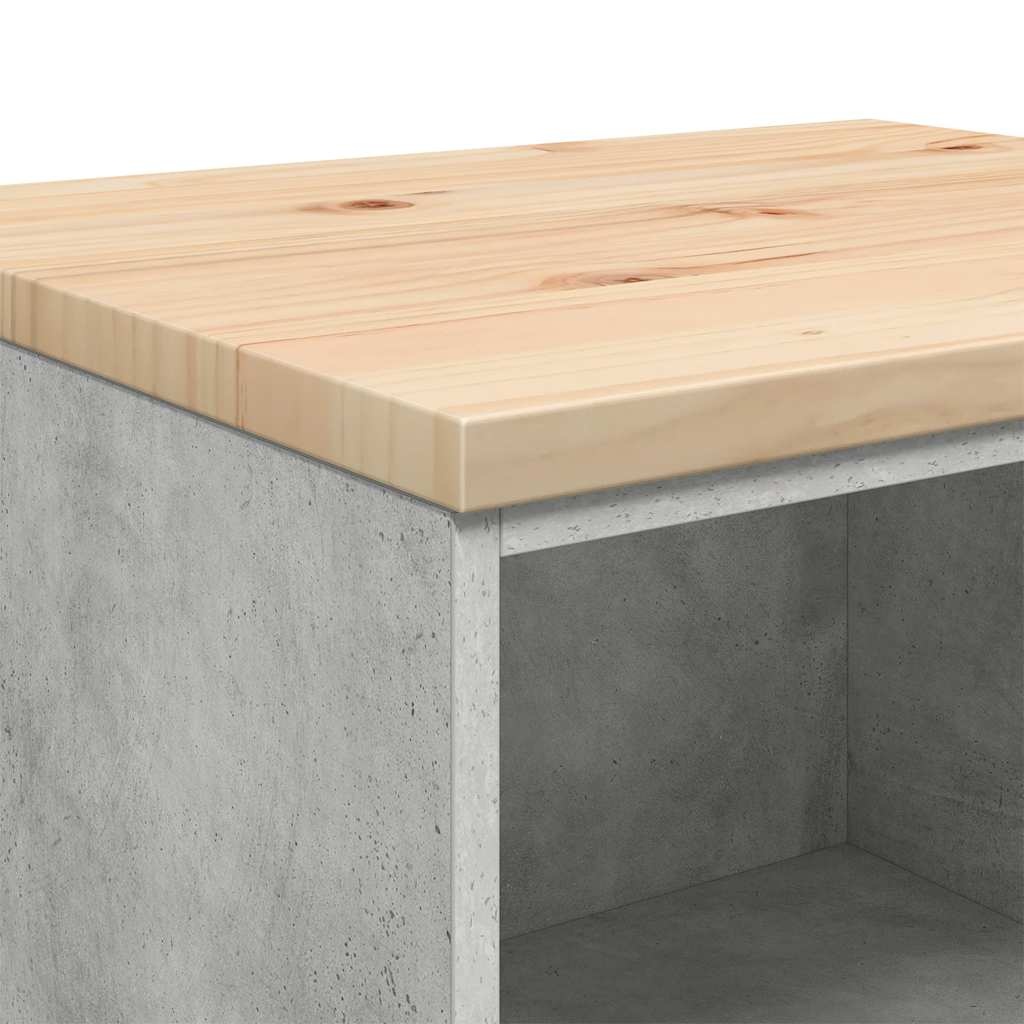 Retourtje: VidaXL Garagekast Massief Grenenhout - 53% Korting!