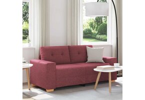 VidaXL Loveseat Bank Wijnrood 140 cm - 43% Korting!