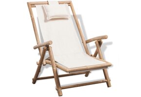 vidaXL Terrasstoel Bamboe - 34% Korting!