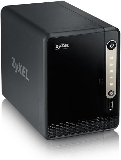 Persoonlijke Zyxel Cloud Storage [2-Bay] voor thuis met Remote Access en mediastreaming [NAS326],zwart