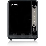 Persoonlijke Zyxel Cloud Storage [2-Bay] voor thuis met Remote Access en mediastreaming [NAS326],zwart
