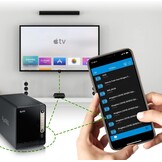 Persoonlijke Zyxel Cloud Storage [2-Bay] voor thuis met Remote Access en mediastreaming [NAS326],zwart